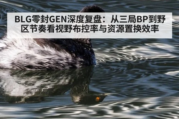 BLG零封GEN深度复盘：从三局BP到野区节奏看视野布控率与资源置换效率